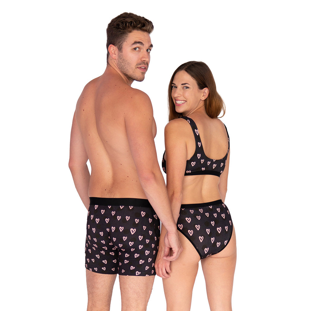 Best Deal for Warriors & Scholars W&S Matching Underwear for Couples 