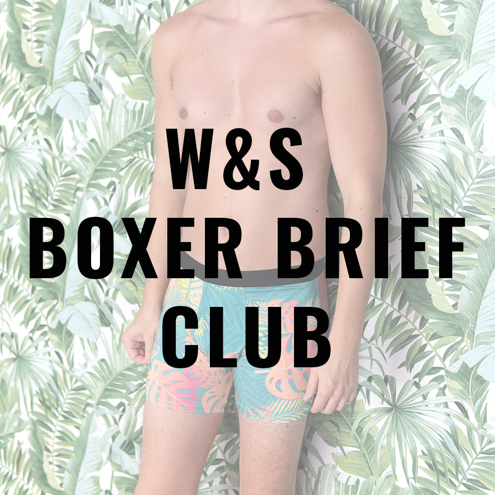 Mens Boxer Briefs Underwear Subscription - Join The Club!