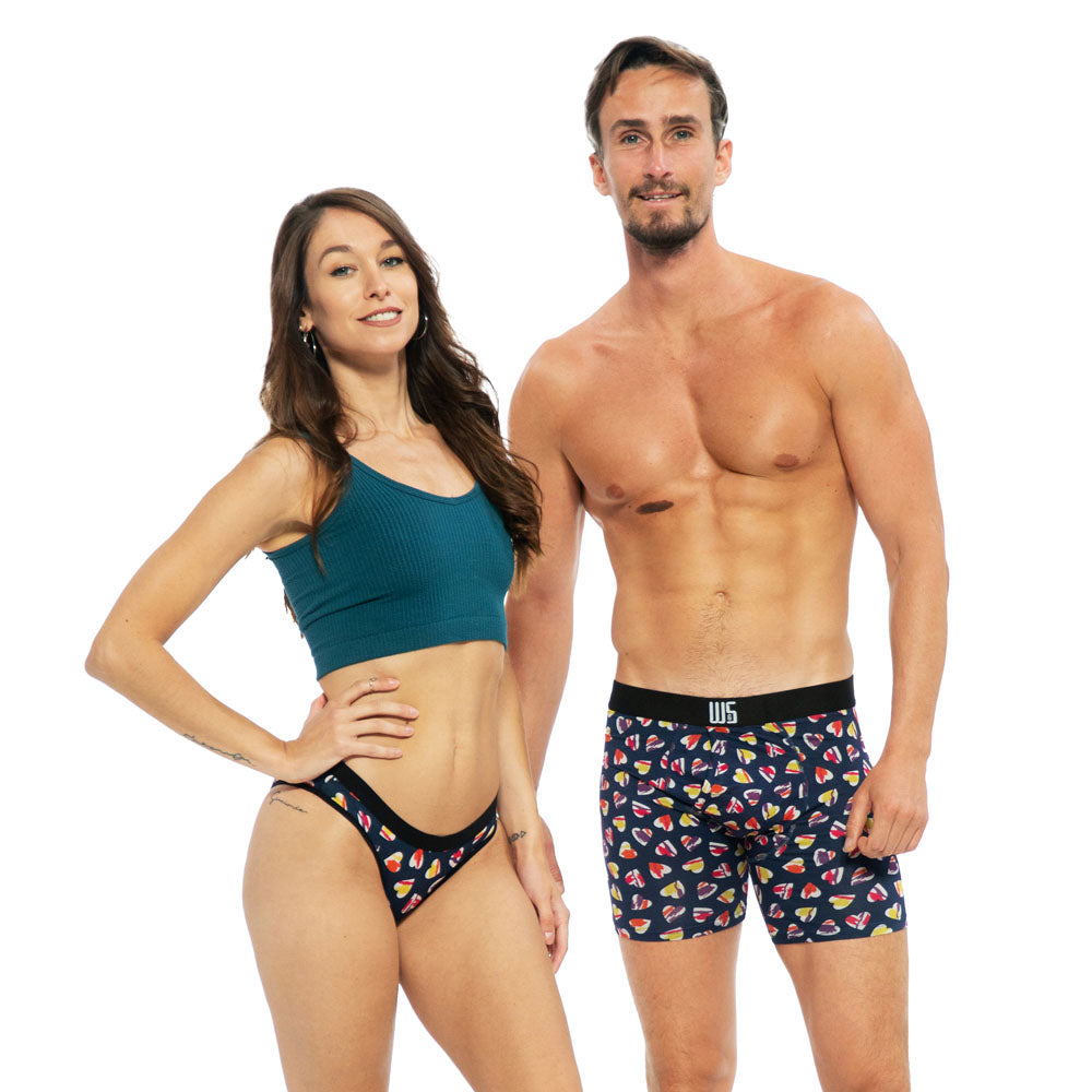 Maijia Mix Match Underwear for Couples  Mix Match Undies for Couples,Breathable  Men Women Funny Underwear Matching Set for Adult Couple : :  Clothing, Shoes & Accessories