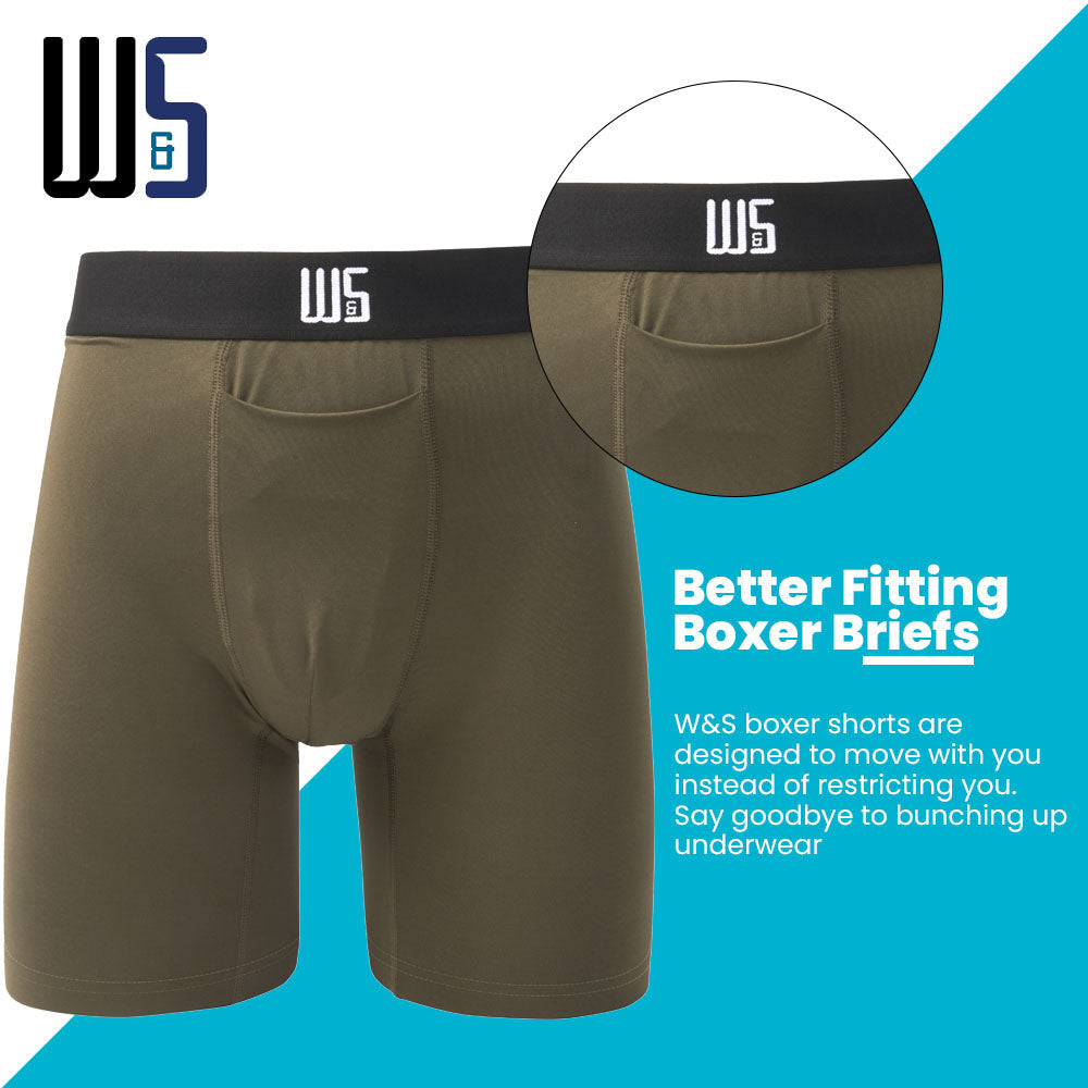 Warriors & Scholars - Boxer Brief 6 Pack - WarriorFit