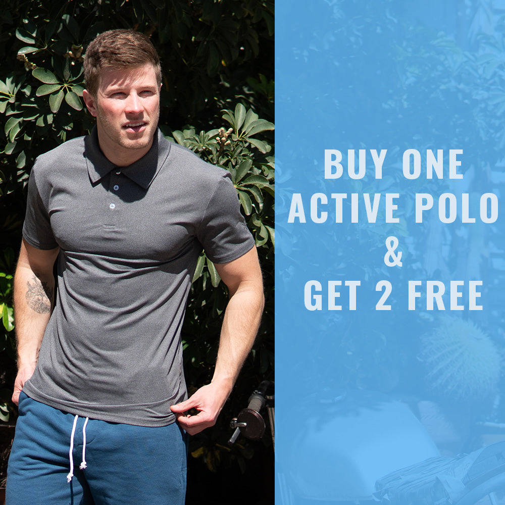 BUY 1 ACTIVE POLO GET 2 FREE