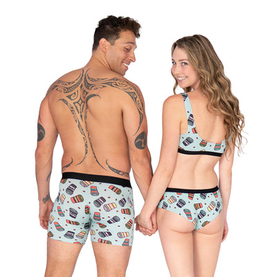  Warriors & Scholars W&S Matching Underwear for Couples -  Couples Matching Undies, Sign, Bikini Brief, X-Small : Clothing, Shoes &  Jewelry