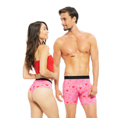 Warriors & Scholars W&S Matching Underwear for Couples - Couples Matching  Undies, Checkmate, Cheeky Brief, Medium at  Women's Clothing store